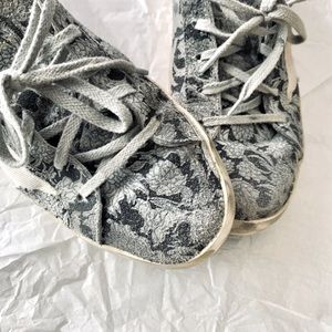 Golden Goose Floral Suede Super Stars Euro 40